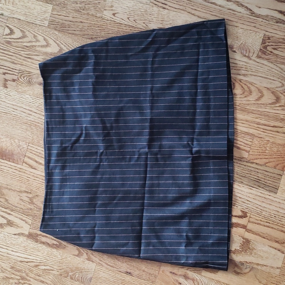 (12) Ricki's Striped Skirt Business Casual Occasion Formal Workwear Office
